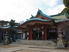 品川神社・本堂1