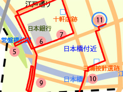 江戸歴史散策マップ「按針町」