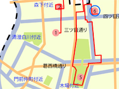 江戸歴史散策マップ「舟番所」