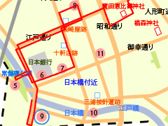 江戸歴史散策マップ「一石橋」